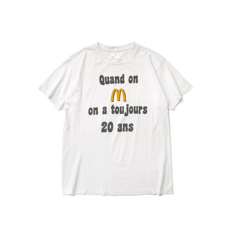 McDonald / a toujours 20 ans S/S Tee