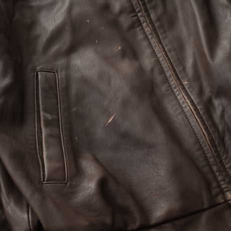 JoS. A. Bank / Vintage, Leather Harrington Jacket