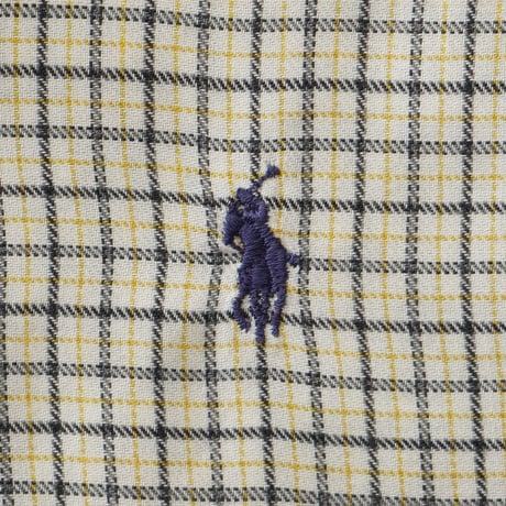 Ralph Lauren / Vintage, Tattersall Plaid Cotton B.D L/S Shirt "The Blaire"