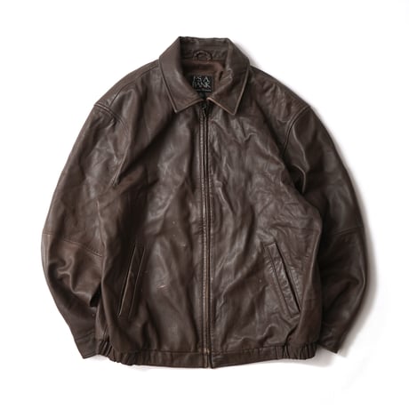 JoS. A. Bank / Vintage, Leather Harrington Jacket