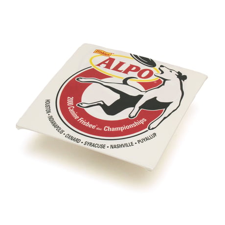 ALPO / 00's Vintage, Canine Frisbee Championships Friskies Promo S/S Tee