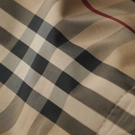 Burberry / Vintage, Plaid Lined Melton Balmacaan Coat
