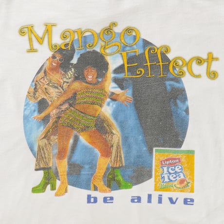 Lipton / Vintage, Ice Tea Mango S/S Tee "Mango Effect be alive"