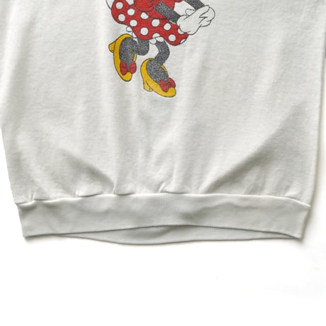 Disney / Vintage, Raglan Crewneck Sweatshirt "Minnie Mouse"