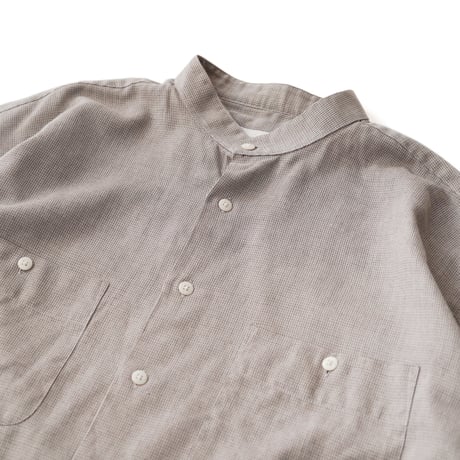 Yves Saint Laurent / Vintage, No Collar L/S Shirt