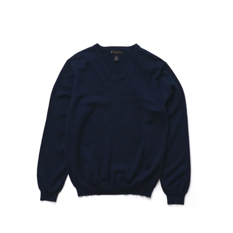 Brooks Brothers / Vintage, Merino Wool Strech Knit V-Neck Sweater