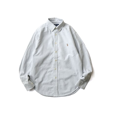 【Kids】Ralph Lauren / Striped Cotton Oxford B.D. L/S Shirt