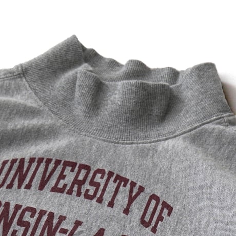 champion / Mockneck Reverse Weave Sweatshirt "University Of Wisconsin - Lacrosse"