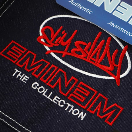 Shady Ltd Eminem / Vintage Bootleg, Shiny Denim Painter Pant W : 34