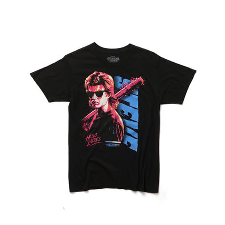 STRANGER THINGS / Steve Hello Ladies S/S Tee