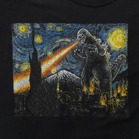 Godzilla / Starry Night S/S Tee