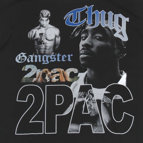 2 Pac / Bootleg Rap S/S Tee