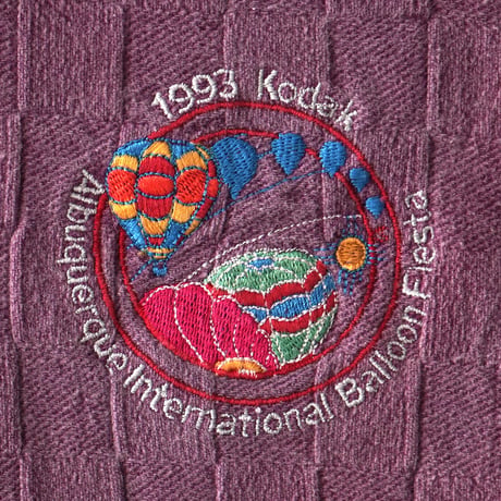 Kodak / Vintage, 1993 Collar Neck Sweatshirt "Albuquerque International Balloon Festa"