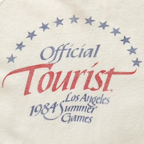 Los Angeles Tourism & Convention Board / Vintage, Crewneck Sweatshirt "1984 Official Tourist"