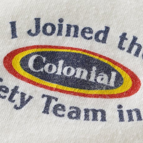 Vintage, Ringer S/S Tee "I Joined the Safety Team in '83"