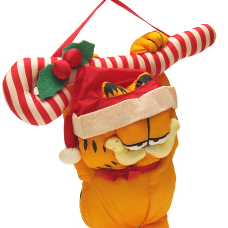 Garfield / 90's Vintage, Plush Toy "X'mas"