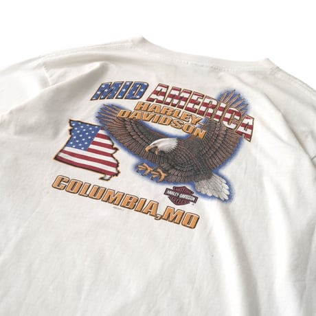 Harley Davidson / Vintage, Columbia Missouri L/S Tee