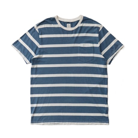 J.Crew / Striped Pocket S/S Tee