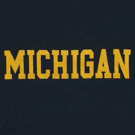 Champion / 00's Vintage, Reverse Weave Crewneck Sweatshirt "Michigan -UM-"