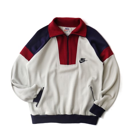 Nike / Vintage, Half Zip Sweat Track Jacket