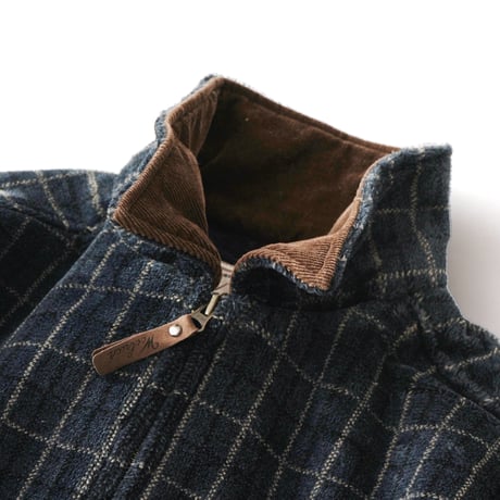 Woolrich / Vintage, Plaid Fleece Quarter Zip Pullover