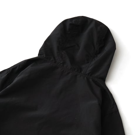 L.L. Bean / Vintage, Nylon Half Zip Reflective Hooded Anorak