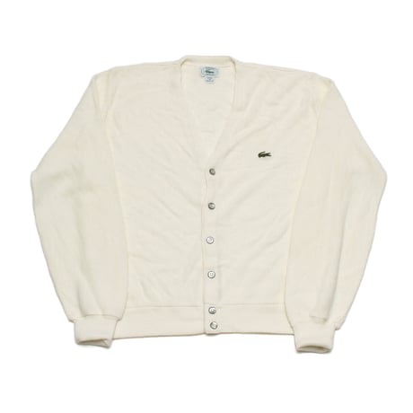 Lacoste / 80's Vintage, Knit Cardigan ②