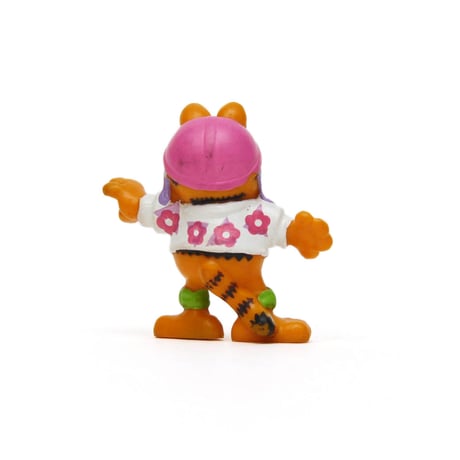 Garfield / 80's Vintage, "McDonald Happy Meal" PVC Toy