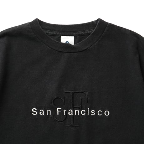 San Francisco / Vintage, Embroidery Souvenir S/S Tee