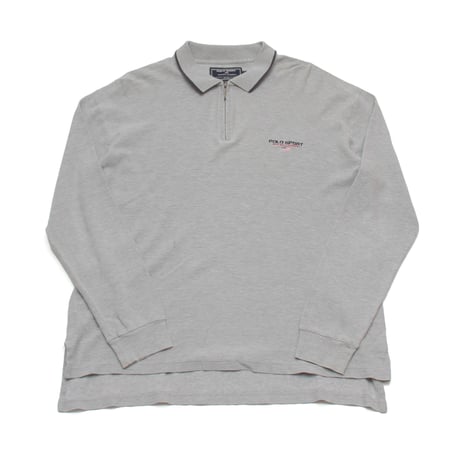 Polo Sport / Vintage, Quater Zip Up Polo L/S Shirt