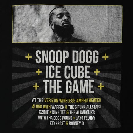 Snoop Dogg, Ice Cube & The Game / How The West Was Won Concert S/S Tee