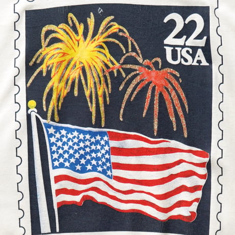 USPS / Vintage, Stamp S/S Tee "Independence Day"