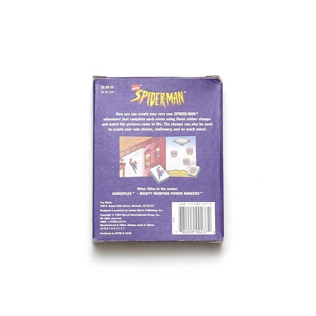 Spider-Man / ©1995 Book And Rubber Stamp Kit