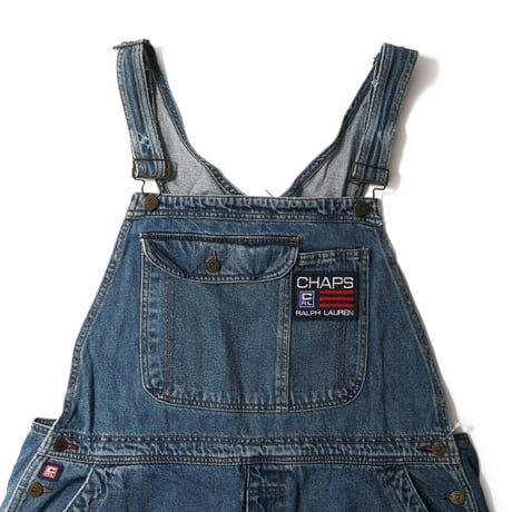 Chaps Ralph Lauren / 90's Vintage, Denim Overall