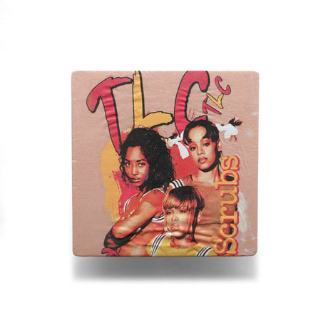 TLC / No Scrubs Bleached S/S Tee