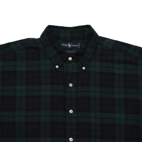 Ralph Lauren / Vintage, Plaid B.D. L/S Shirt "The Big Oxford"