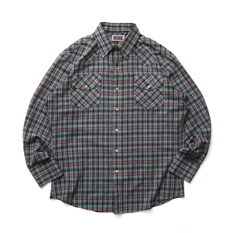 Big Mac / Vintage, Plaid Western L/S Shirt