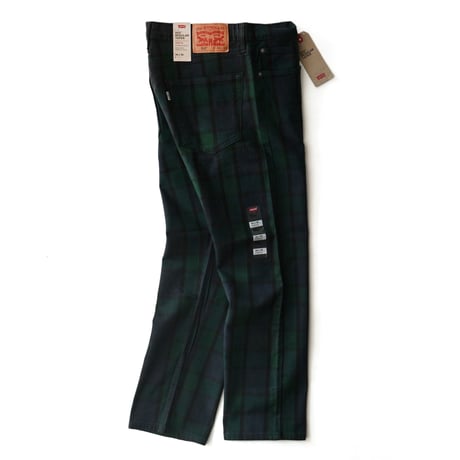Levi's / Lot. 502 Stretch Plaid Pant W : 34 "Regular Taper Fit"