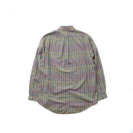 Ralph Lauren / Vintage, Madras Plaid L/S Shirt -Blake-