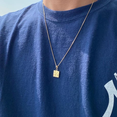 IN-PUT-OUT / “The other side of love” Reversible Necklace Silver 92