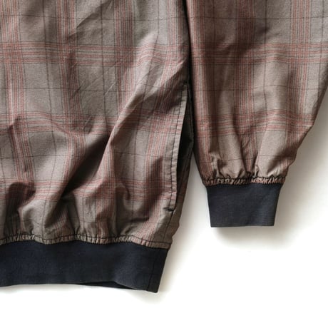 Gear for Sports / Vintage, Plaid V-Neck Pullover Warm Up Windbreaker