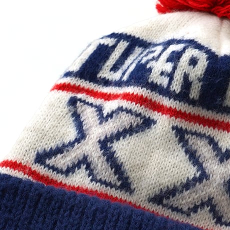 NFL / Vintage, Sideline Cuffed Knit Beanie with Pom "Super Bowl XXI"