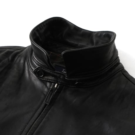 Leather Harrington Jacket