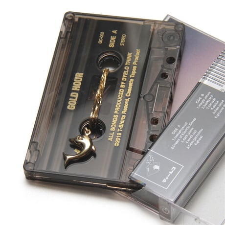 14k Gold Neckless with Beat Tape (by Dyelo Think) -20inch, Dolphin-