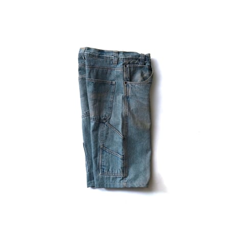 Vintage, Denim Painter Short W : 26