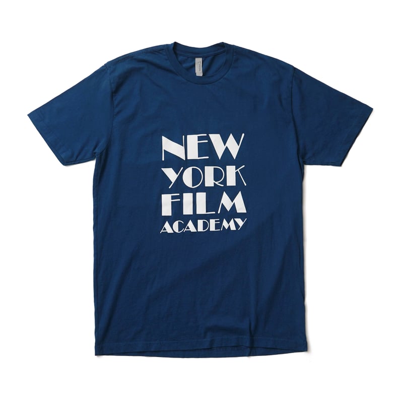 【THE ACADEMY NEW YORK】刺繍ロゴレギュラーシャツ New York Film Academy / NYFA. EDU S/S Tee | ティーレコ