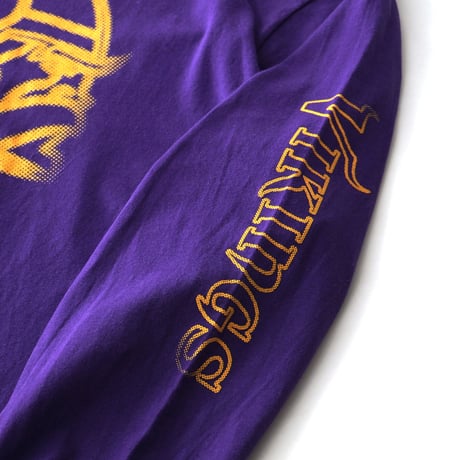 Minnesota Vikings / Vintage, L/S Tee (manufactured by Reebok)
