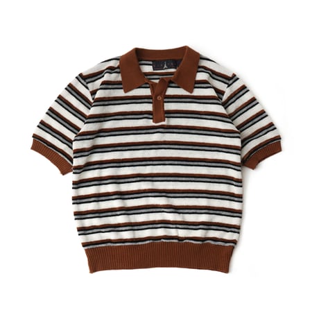 Eiffel / Vintage, Pile S/S Polo Shirt