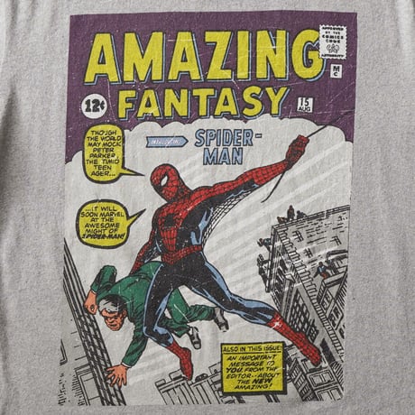 Spider-Man / S/S Tee "Amazing Fantasy Vintage Comic Book Cover"