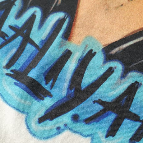 Aaliyah / Graffiti Spell Out S/S Tee